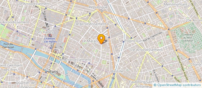 localisation de l'entreprise MULTI TRADING & COMMUNICATION à PARIS