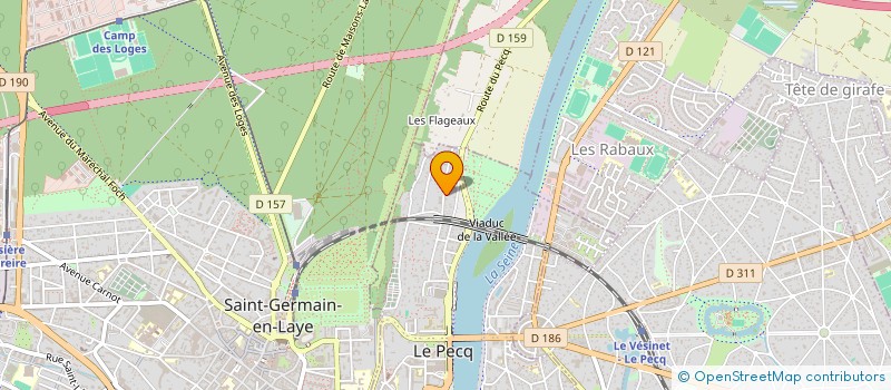 localisation de l'entreprise MULTI TRANSPORTS à LE PECQ