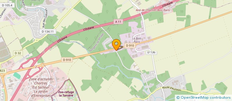 localisation de l'entreprise MULTI TRAVAUX BATIMENTS à NOGENT-LE-PHAYE