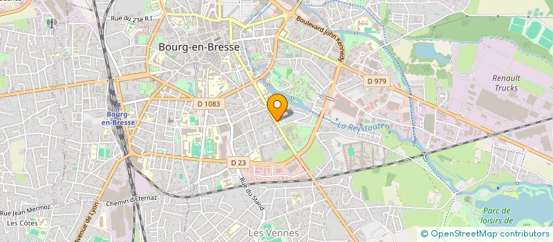 localisation de l'entreprise MULTI-TRAVAUX-ET-SERVICES-01 à BOURG-EN-BRESSE