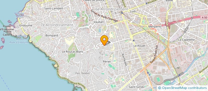 localisation de l'entreprise MULTI TRAVAUX MEDITERRANEEN à MARSEILLE