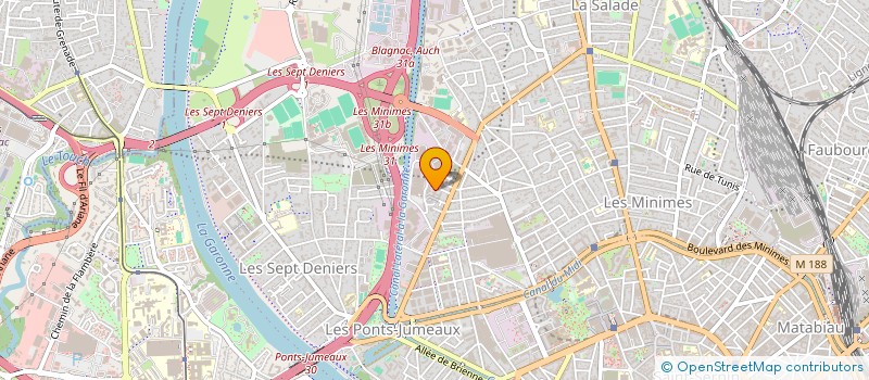 localisation de l'entreprise MULTI TRAVAUX SERVICES à TOULOUSE