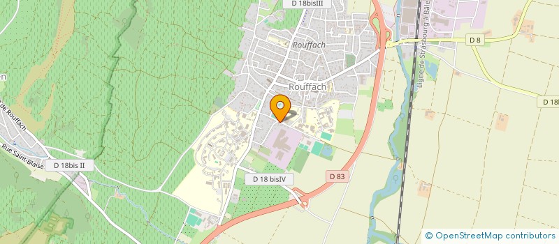 localisation de l'entreprise MULTI-VENTES  PFAFFENHEIM