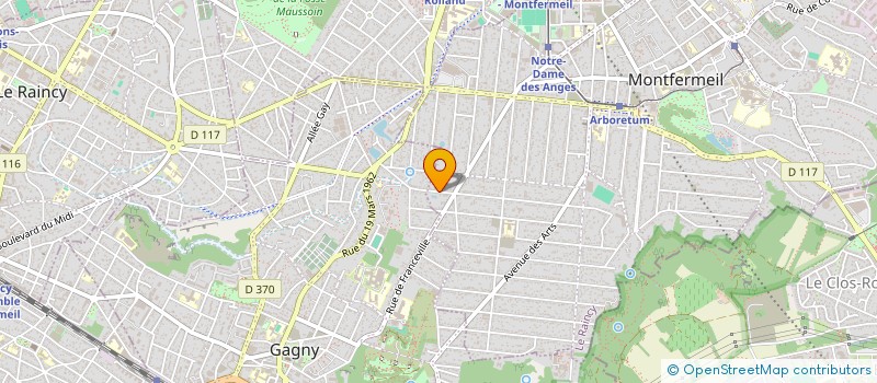localisation de l'entreprise MULTI VIDEO SERVICES à MONTFERMEIL