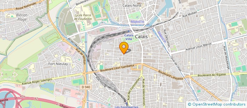 localisation de l'entreprise MULTI VOILES à CALAIS