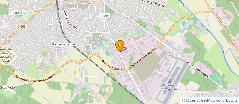 localisation de l'entreprise MULTI WORKS  HAGUENAU