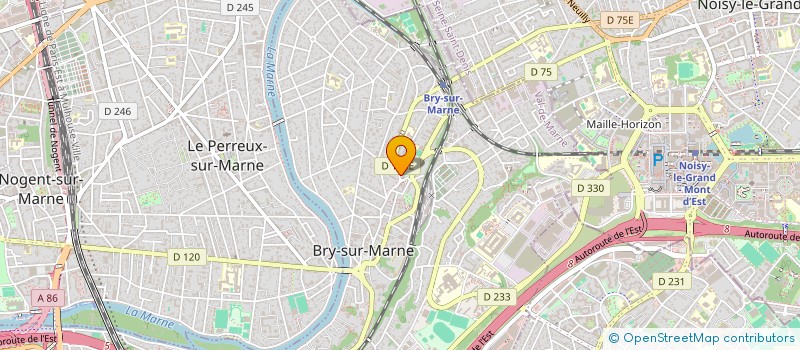 localisation de l'entreprise MULTIACT à BRY SUR MARNE