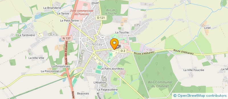 localisation de l'entreprise MULTIBALL  NOZAY