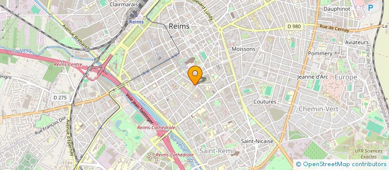 localisation de l'entreprise MULTIBAT  REIMS