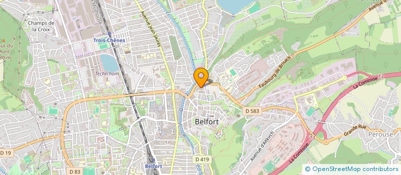 localisation de l'entreprise MULTIBAT PLUS SARL à BELFORT