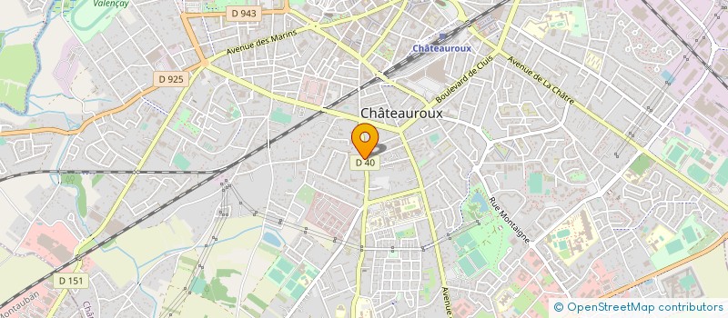 localisation de l'entreprise MULTIBAT SERVICES à CHATEAUROUX