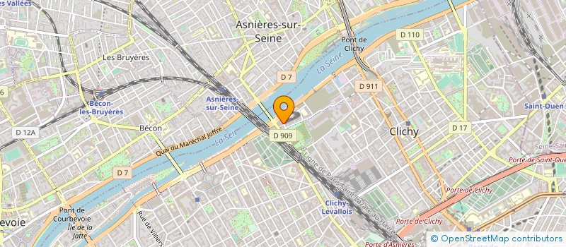 localisation de l'entreprise MULTIBOX FRANCE à CLICHY