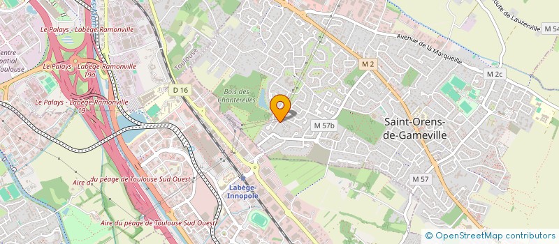 localisation de l'entreprise MULTIBRICO 31  SAINT-ORENS-DE-GAMEVILLE