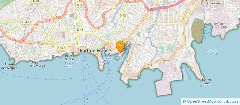 localisation de l'entreprise MULTICAP CARAIBES à FORT-DE-FRANCE