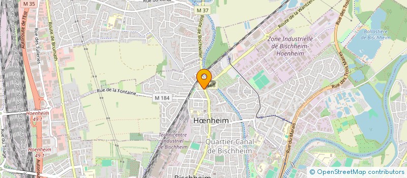 localisation de l'entreprise MULTICAR 95  HNHEIM