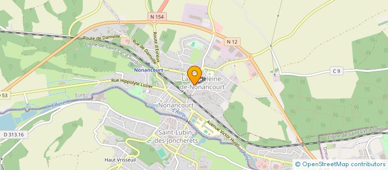 localisation de l'entreprise MULTICAR NONANCOURT  LA MADELEINE-DE-NONANCOURT