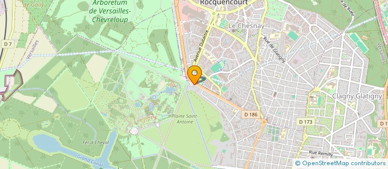localisation de l'entreprise MULTICAT à VERSAILLES