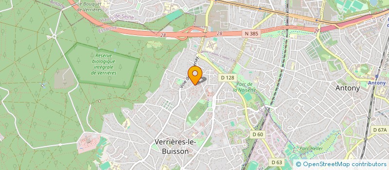 localisation de l'entreprise MULTICLEANSERVICES GROUPE  VERRIERES-LE-BUISSON