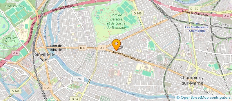 localisation de l'entreprise MULTICLIM à CHAMPIGNY-SUR-MARNE