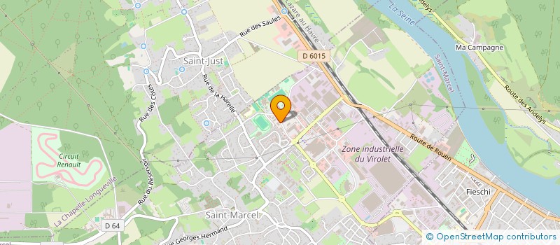 localisation de l'entreprise MULTICLO à SAINT-MARCEL