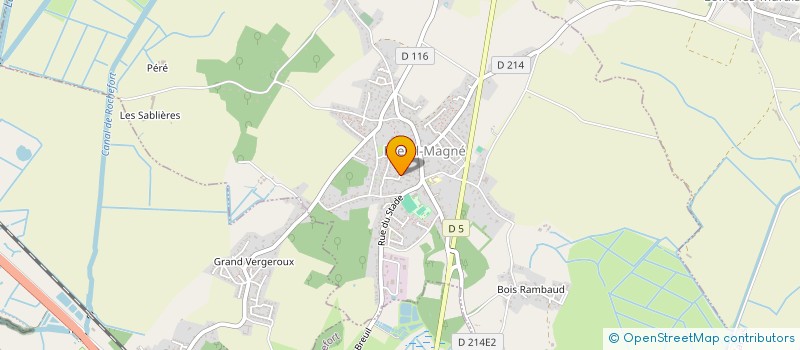localisation de l'entreprise MULTICO L AURE à BREUIL-MAGNE