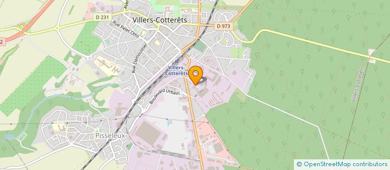 localisation de l'entreprise MULTICOLOR à VILLERS-COTTERETS