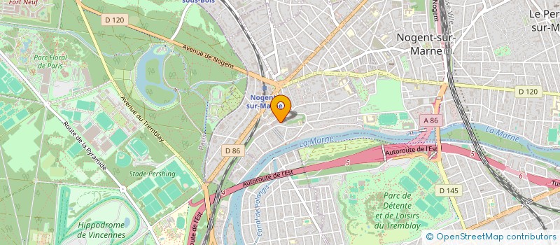 localisation de l'entreprise MULTICOM à NOGENT-SUR-MARNE