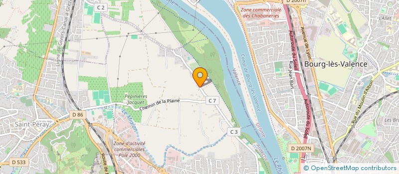 localisation de l'entreprise MULTICOMEX  SAINT-PERAY