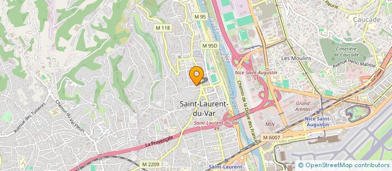 localisation de l'entreprise MULTICONSEILS à SAINT-LAURENT-DU-VAR