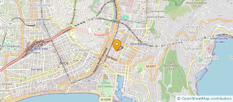 localisation de l'entreprise MULTICOPIE REPUBLIQUE à NICE