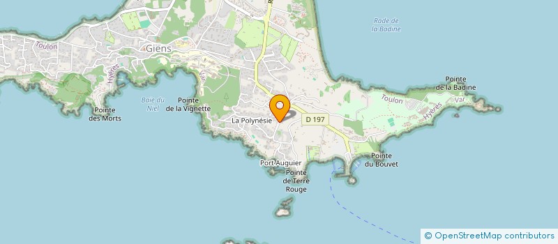 localisation de l'entreprise MULTICOQUES-MAGAZINE à HYERES