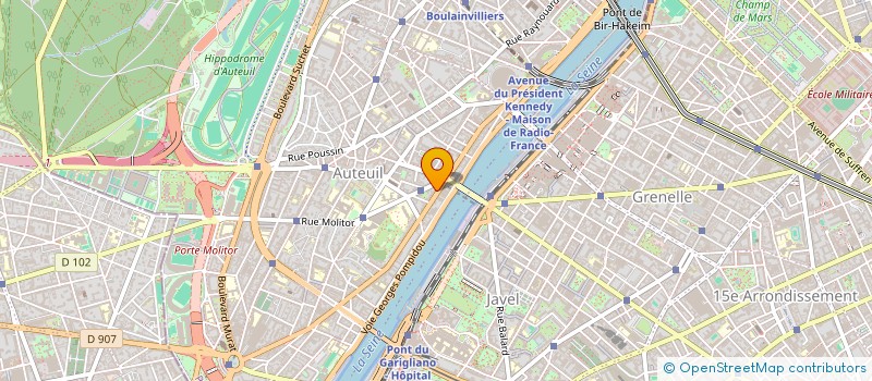 localisation de l'entreprise MULTICREA TV SARL à PARIS