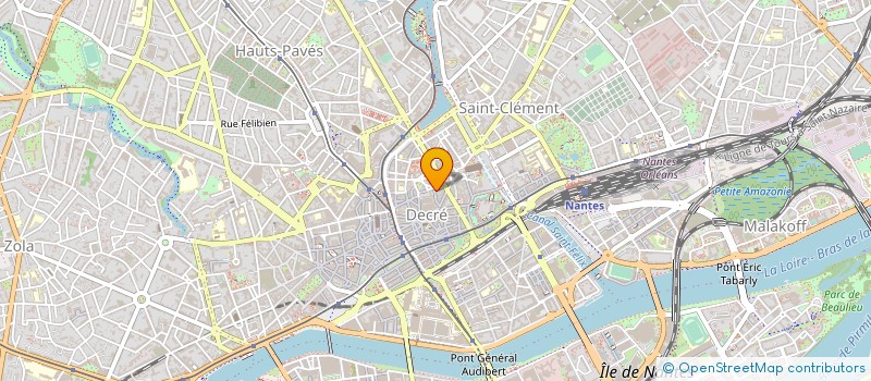 localisation de l'entreprise MULTICREATIF à NANTES