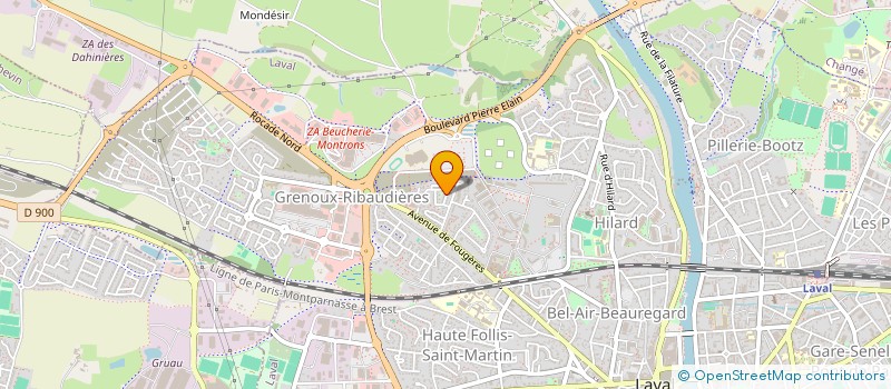 localisation de l'entreprise MULTICULTURELLE ET EDUCATIVE DES MUSULMANS DE LA MAYENNE à LAVAL