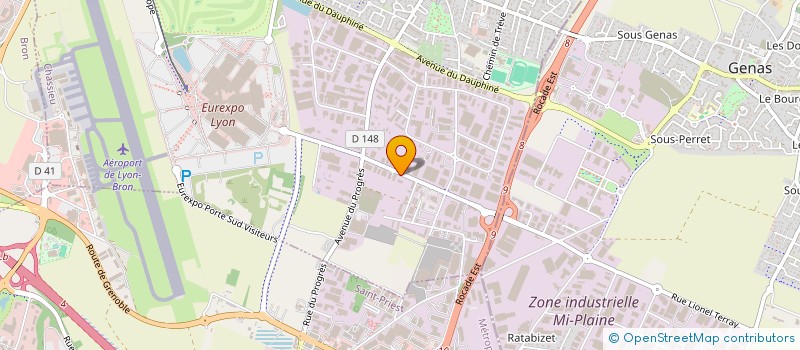 localisation de l'entreprise MULTIDELOY  CHASSIEU