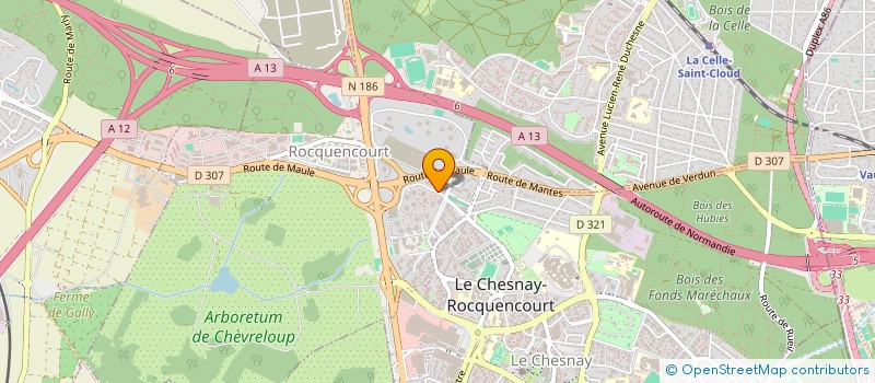 localisation de l'entreprise MULTIDELTA à LE CHESNAY-ROCQUENCOURT