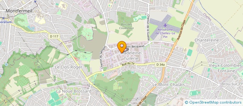 localisation de l'entreprise MULTIDIFF à CHELLES
