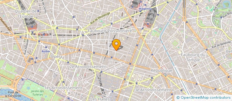 localisation de l'entreprise MULTIDOC à PARIS