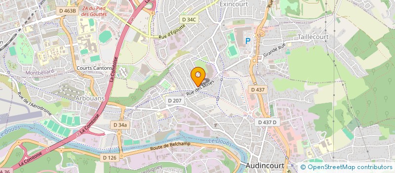 localisation de l'entreprise MULTIEP à EXINCOURT