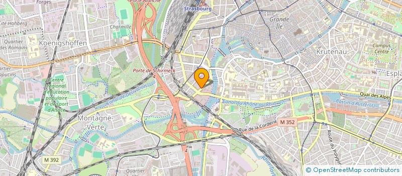 localisation de l'entreprise MULTIFACES EDITIONS à STRASBOURG