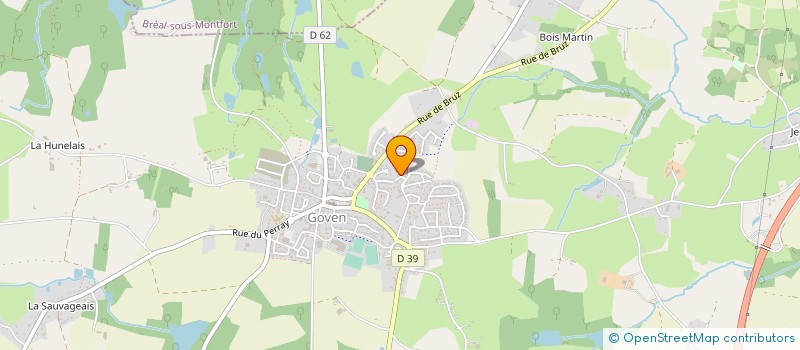 localisation de l'entreprise MULTIFACETTE  GOVEN