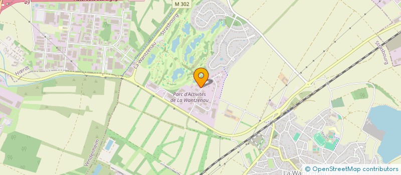 localisation de l'entreprise MULTIFEN  LA WANTZENAU