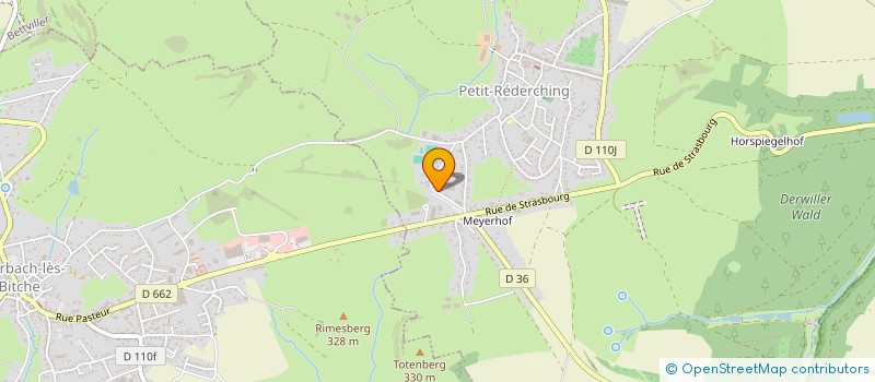 localisation de l'entreprise MULTIFEN DIFFUSION  PETIT-REDERCHING