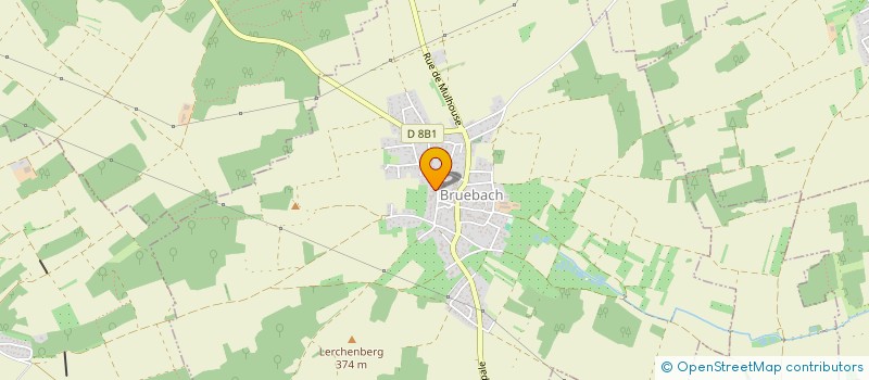localisation de l'entreprise MULTIFERME à BRUEBACH