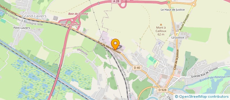 localisation de l'entreprise MULTIFLEX ABBEVILLE  ABBEVILLE