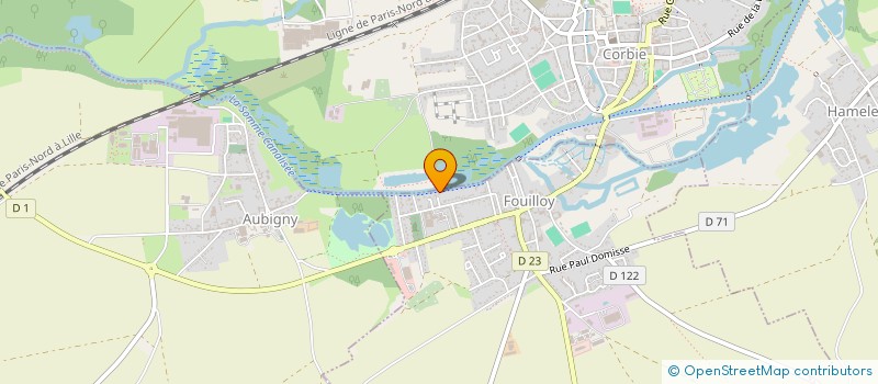 localisation de l'entreprise MULTIFORM FORMATIONS  FOUILLOY