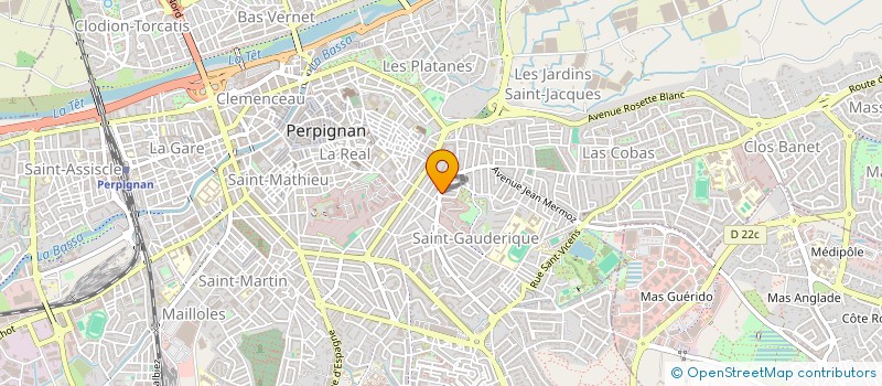 localisation de l'entreprise MULTIFORMA FRANCE à PERPIGNAN