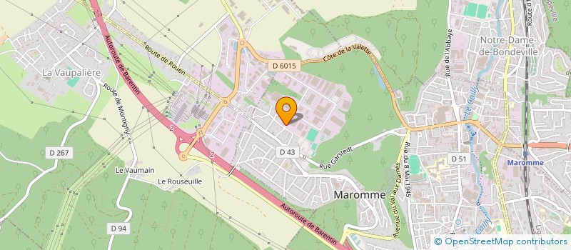 localisation de l'entreprise MULTIFRAIS SA à MAROMME