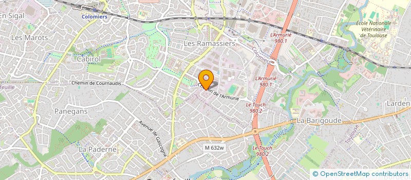 localisation de l'entreprise MULTILUM DISTRIBUTION à COLOMIERS