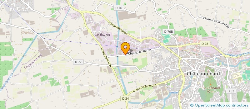localisation de l'entreprise MULTIMAT à CHATEAURENARD